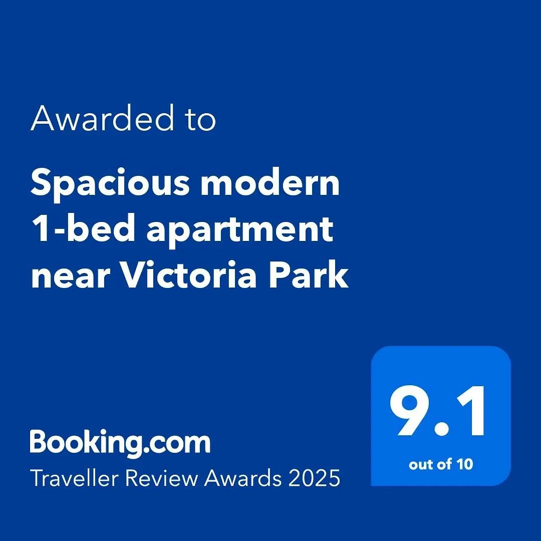 Spacious Modern 1-Bed Apartment Near Victoria Park London United Kingdom